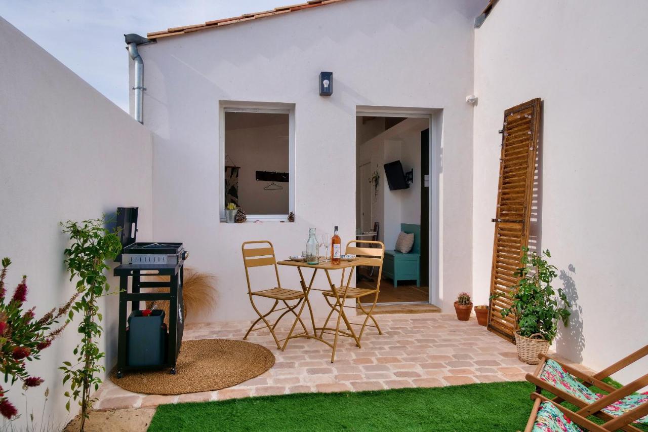 Studio Avec Terrasse A 250 Metres Du Port Rivedoux-Plage Ngoại thất bức ảnh