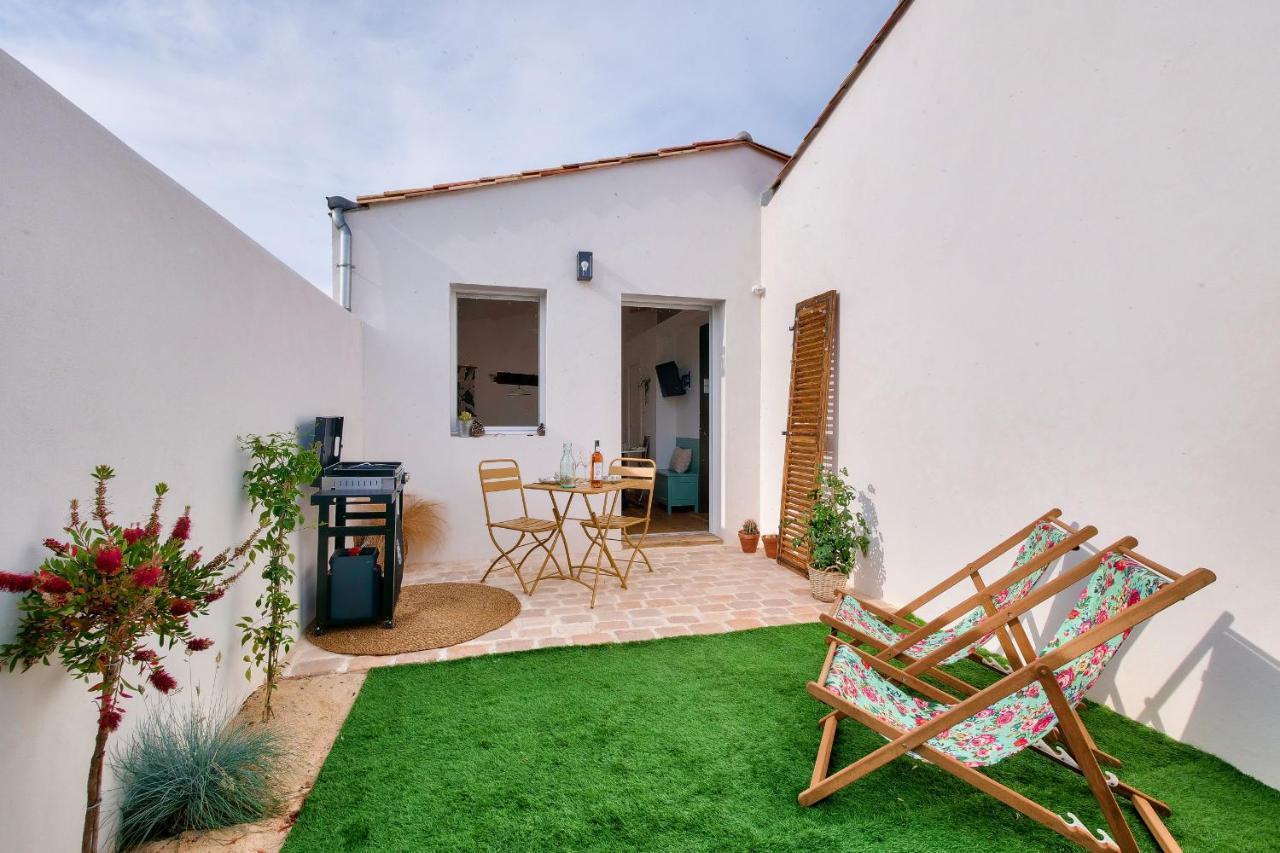 Studio Avec Terrasse A 250 Metres Du Port Rivedoux-Plage Ngoại thất bức ảnh